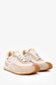 Loewe Beige/Cream Suede/Nylon 'Flow' Sneakers Size 39