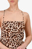 For Love + Lemons Animal Print Sleeveless Slip Mini Dress Size XS
