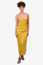 NBD Yellow Sleeveless Maxi Dress Size XS