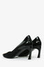 Roger Vivier Black Suede/Patent Heels Size 37