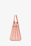 Saint Laurent Blush Leather Small Sac De Jour with Strap
