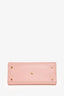 Saint Laurent Blush Leather Small Sac De Jour with Strap