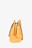 Pre-loved Chanel™ 2011/12 Yellow Leather Large 'Just Mademoiselle' Bowler Bag