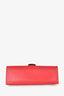 Gucci Red 'GG' Marmont Animalier Top Handle Bag