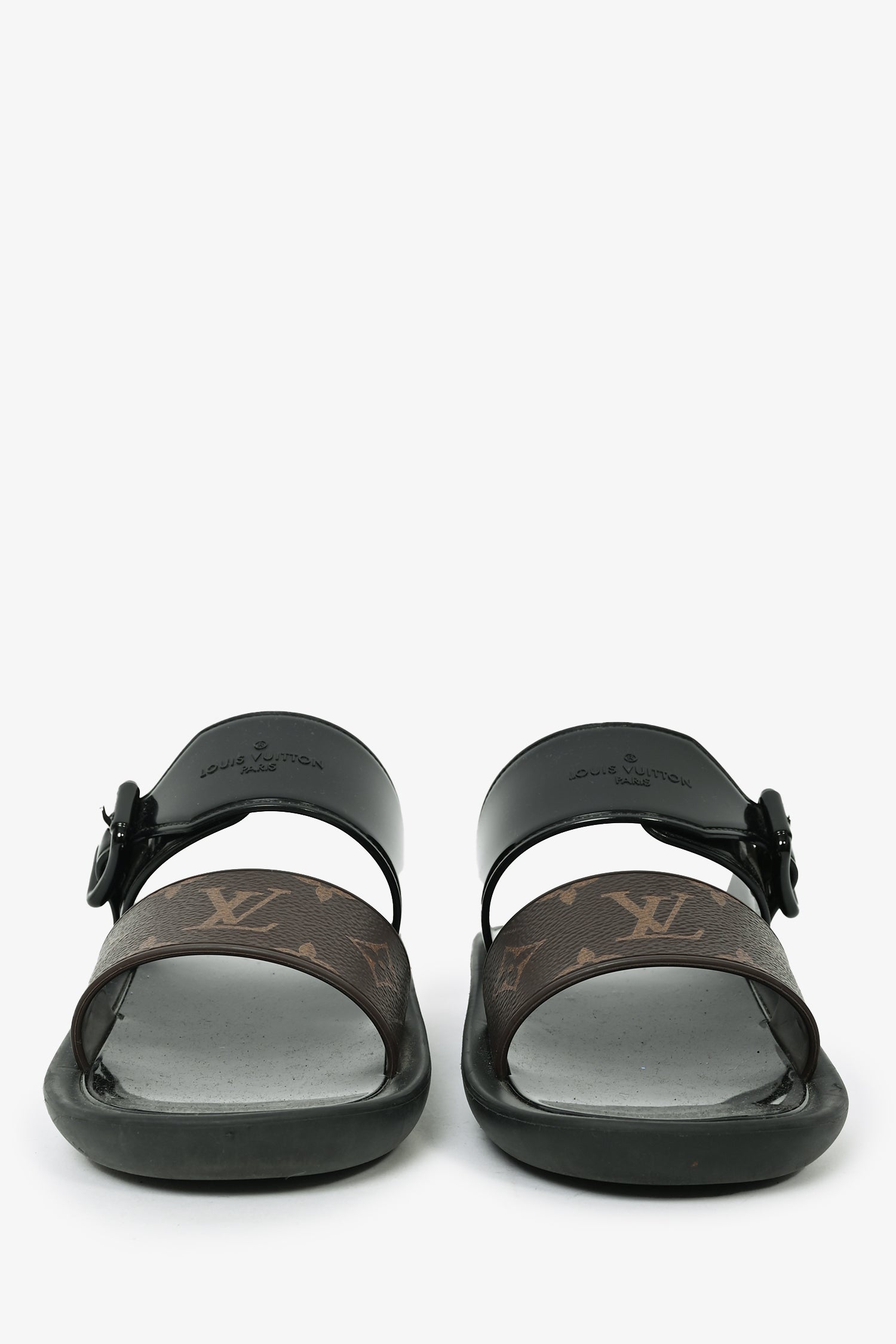 LOUIS VUITTON モノグラム サンダル 36 Louis Vuitton Monogram Sandals Size 36 – Mine & Yours
