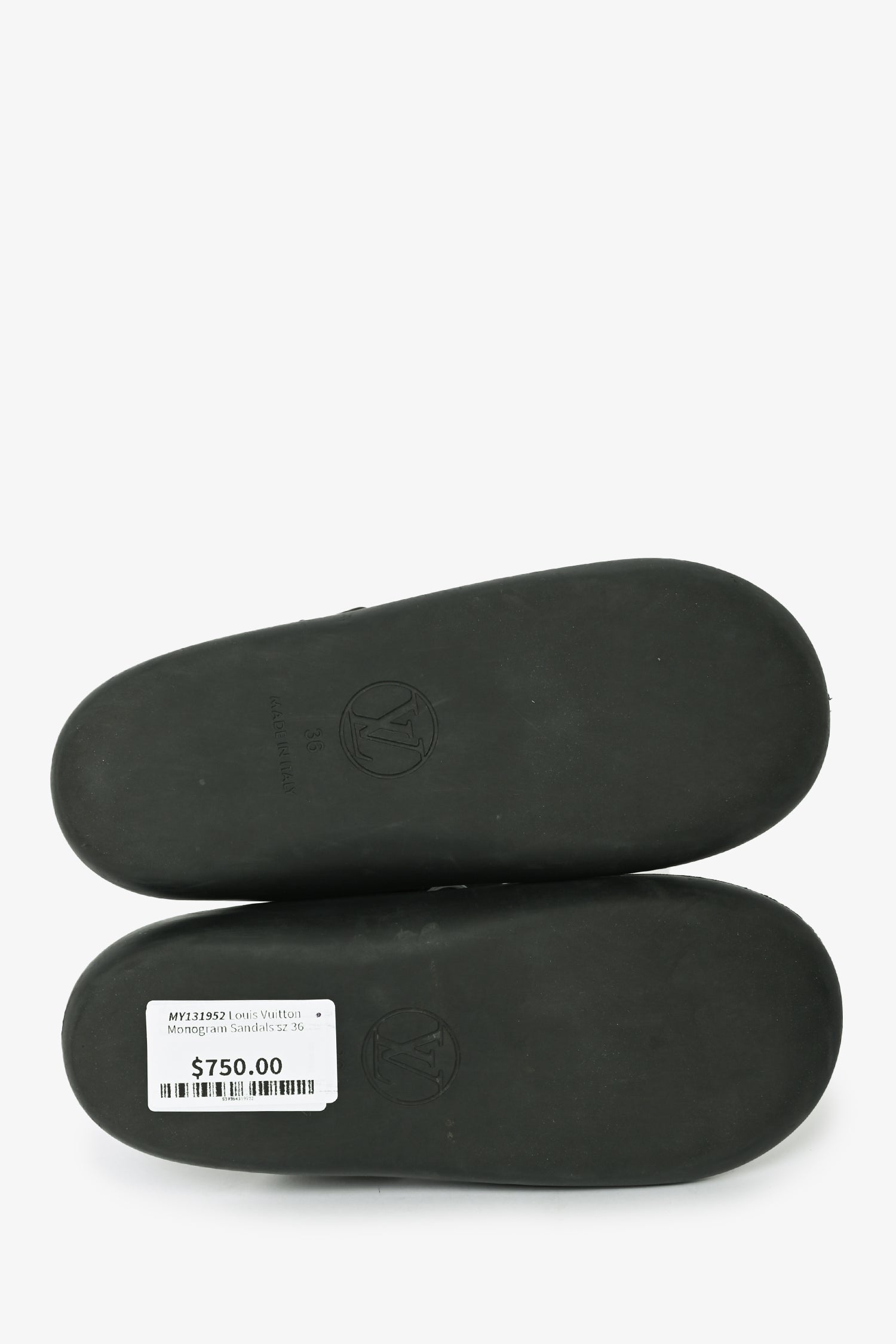 Louis Vuitton Monogram Sandals Size 36 – Mine & Yours