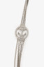 Pre-Loved Chanel™ 2018 'Metiers D'art' Crystal Embellished CC Anchor Multi-Strand Necklace