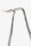 Pre-Loved Chanel™ 2018 'Metiers D'art' Crystal Embellished CC Anchor Multi-Strand Necklace