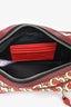 Burberry Beige/Red TB Monogram Nylon Crossbody Bag