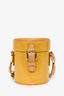 Louis Vuitton Vintage 2000 Yellow Vernis 'Astor Place' Vanity Crossbody Bag