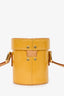 Louis Vuitton Vintage 2000 Yellow Vernis 'Astor Place' Vanity Crossbody Bag