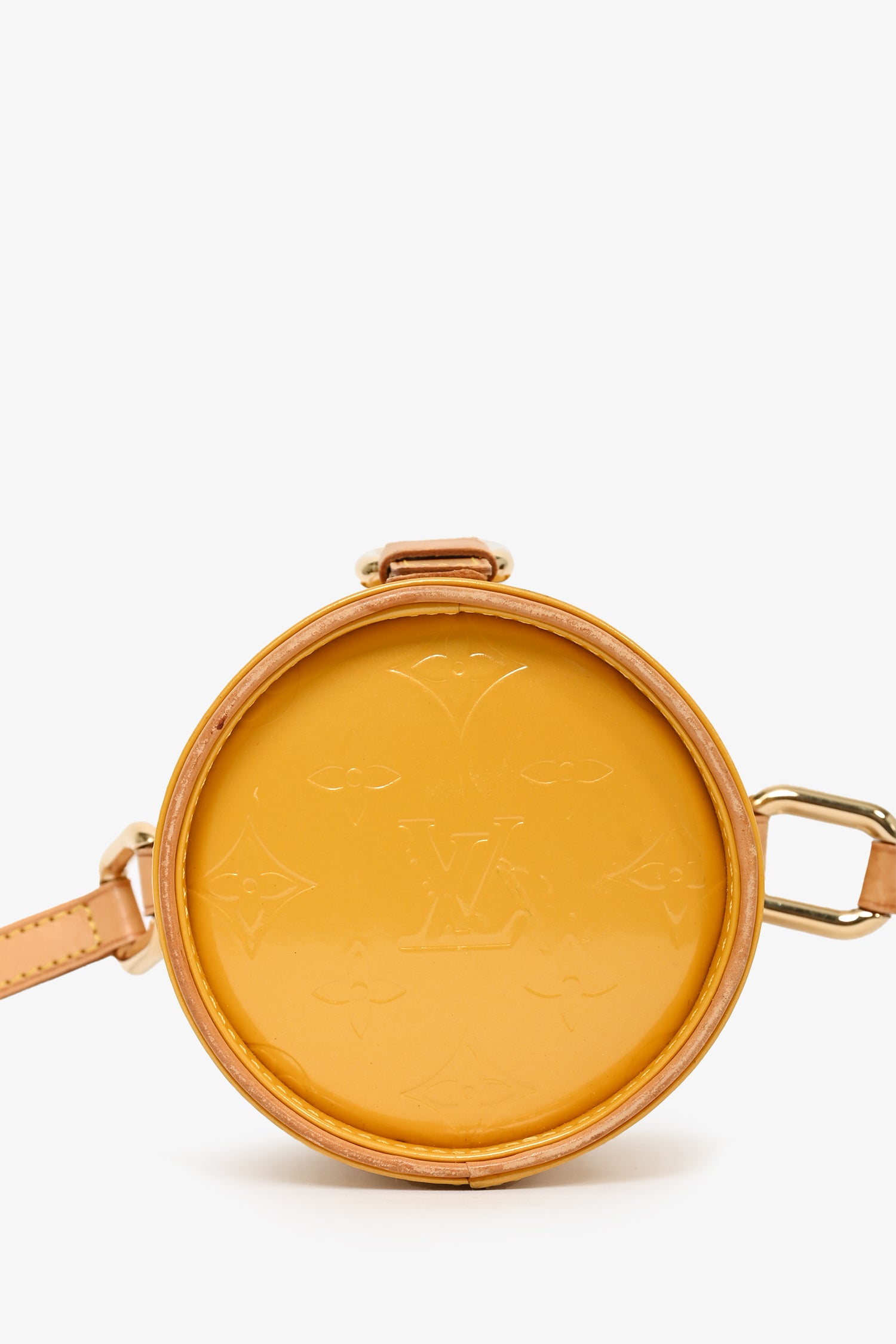 ルイヴィトン　アスタープレイス Louis Vuitton Vintage 2000 Yellow Vernis 'Astor Place' Vanity