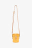 Louis Vuitton Vintage 2000 Yellow Vernis 'Astor Place' Vanity Crossbody Bag