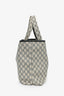Gucci Grey/Blue GG Canvas Web Loop Tote