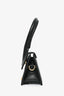 Jacquemus Black Leather Le Chiquito Top Handle with Strap