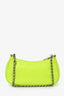 Balenciaga Neon Yellow Leather 'Le Cagole' Mini Chain Bag