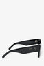 Celine Black Square Shield Sunglasses