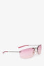 Christian Dior Vintage Pink 'Pop/n' Sunglasses