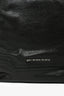 Burberry Black Leather Large 'Ashmore' Bag