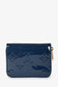 Louis Vuitton 2013 Navy Vernis Zip Wallet