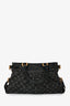 Louis Vuitton 2009 Black Denim Monogram 'Neo Cabby' MM