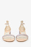 Rene Caovilla Crystal Heeled Sandals Size 36