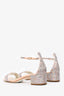 Rene Caovilla Crystal Heeled Sandals Size 36