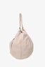 Miu Miu Cream Leather Tote Bag