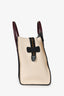 Celine 2011 Black/Burgundy/Grey Leather Medium Luggage Tote