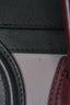 Celine 2011 Black/Burgundy/Grey Leather Medium Luggage Tote