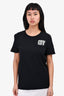 Off-White Black Cotton Lip Logo T-Shirt Size S