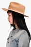 Janessa Leone Tan Straw 'Sherman' Hat