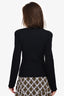 Isabel Marant Black Virgin Wool Tie Jacket Size 36