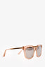 Gentle Monster Orange Translucent Frame Sunglasses