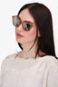 Gentle Monster Orange Translucent Frame Sunglasses