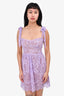 For Love & Lemons Purple Lace Dress Size S
