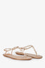 Rene Caovilla Faux Pearl Sandals Size 35.5