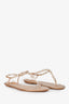 Rene Caovilla Faux Pearl Sandals Size 35.5