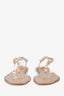 Rene Caovilla Faux Pearl Sandals Size 35.5
