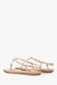 Rene Caovilla Faux Pearl Sandals Size 35.5