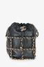 Chanel 2019/20 Black Leather Chain Detailed Bucket Bag