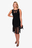 Cushnie et Ochs Black Cutout Bandage Dress Size L