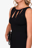 Cushnie et Ochs Black Cutout Bandage Dress Size L