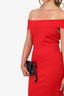 Cushnie Et Ochs Red Sleeveless Dress Size 10