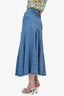 MSGM Denim High Waisted Midi Skirt Size 36