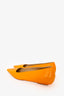 Bottega Veneta Orange Leather Flats Size 38
