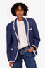 Thom Browne F/W '17 Blue/White Cashmere Blazer Size 0