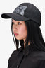 Kenzo Black Tiger Embroidered Baseball Cap Size O/S