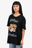 Gucci Black 'L'Aveugle Par Amour' Tiger Embroidered T-Shirt Size XL