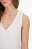 Helmut Lang White Sleeveless Tunic Dress Size M